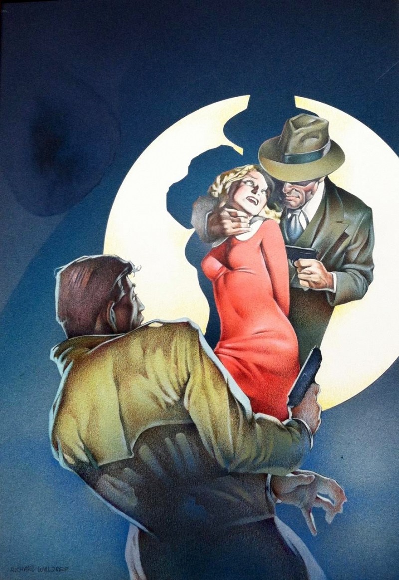 Richard Waldrep, The Big Sleep, paperback cover, circa 1976